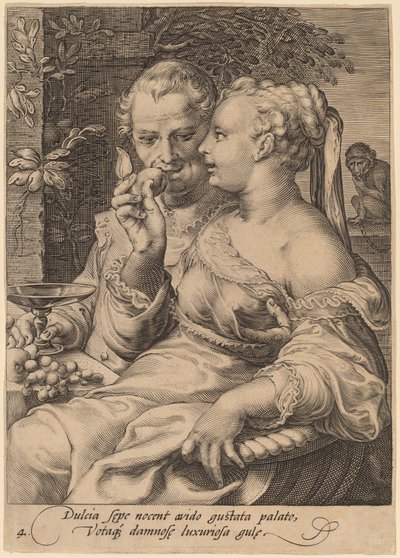 Smag af Jan Pietersz Saenredam after Hendrik Goltzius