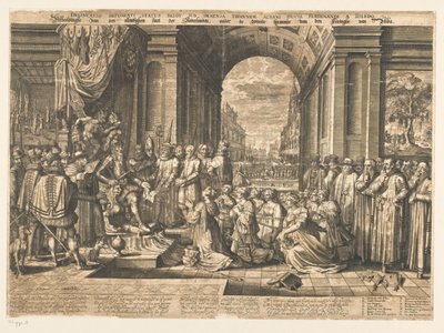 Skildring af den elendige stat Holland, under hertugen af ​​Albas grusomme tyranni af Jan Pietersz. van de Venne