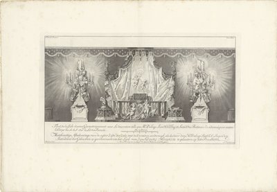 Bagsiden af ​​rummet med prins William IV