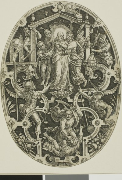 Forræderi mod Kristus, fra Passion of Christ af Jan Sadeler I