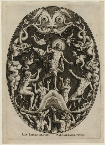 Kristus i Limbo, fra Passion of Christ af Jan Sadeler I