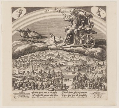 Mercurius, fra De syv planeter af Jan Sadeler I