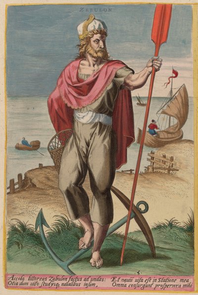 Zebulon af Jan Sadeler I after Crispen van den Broecke