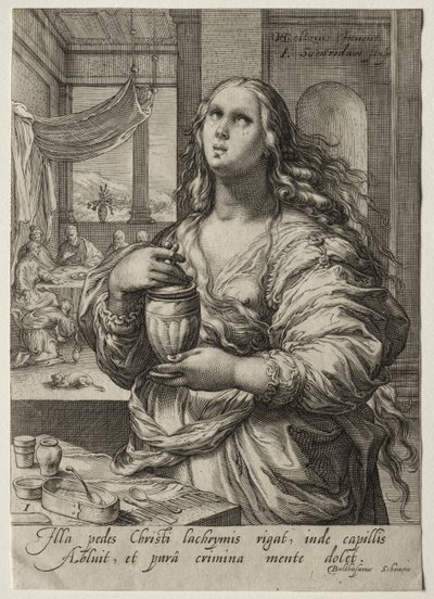 Det Nye Testamentes heltinder: Maria Magdalena. af Jan Saenredam