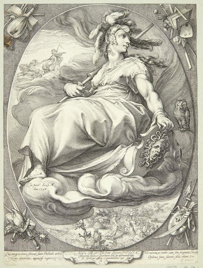 Minerva af Jan Saenredam