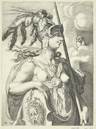 Pallas af Jan Saenredam