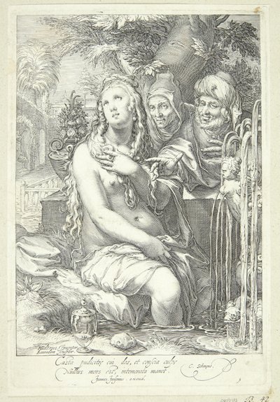 Susanna og de ældste af Jan Saenredam