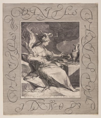 Vanitas Vanitatum et Omnia Vanitas af Jan Saenredam