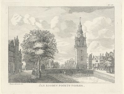 Jan Roodenpoortstoren i Amsterdam Jan Rooden Poorts Tooren (titel på objekt) af Jan Spaan