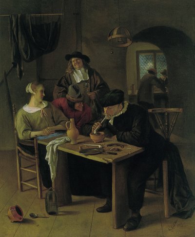 Værtshusscenen af Jan Steen