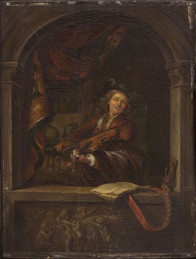 Violinist af Jan Steen