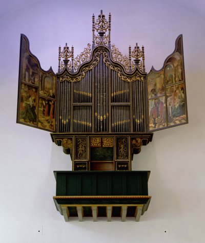 Malet orgel, 1526 af Jan Swart Van Groningen