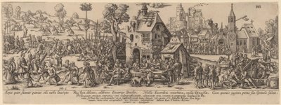 Landsmesse af Jan Theodor de Bry after Sebald Beham