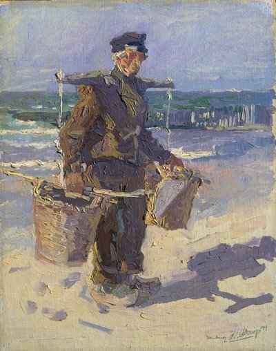 En muslingefisker af Jan Theodore Toorop