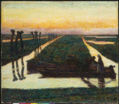 Pants In Waterland (olie på lærred) af Jan Toorop