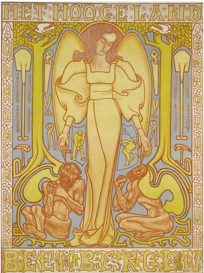 Hoogeland Beekbergen, 1896 af Jan Toorop