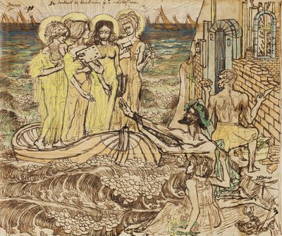 Kunstmusernes ankomst til arkitekturen, 1890 af Jan Toorop