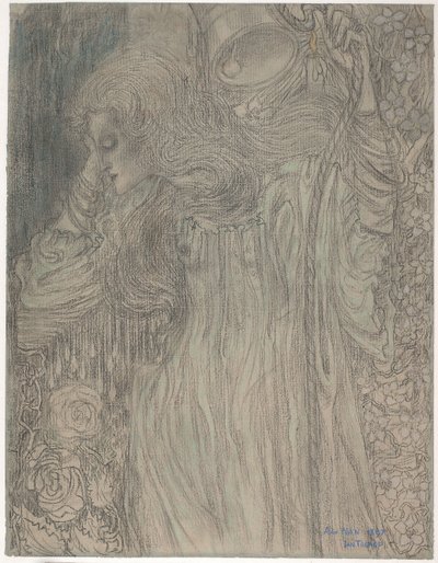 Drømmeren, 1897 af Jan Toorop