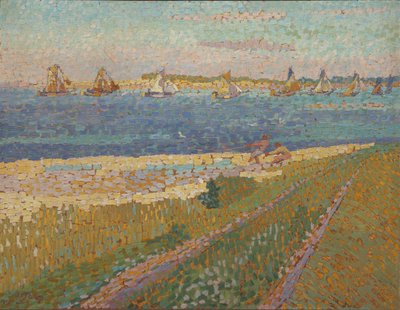 Schelde ved Veere, 1907 af Jan Toorop