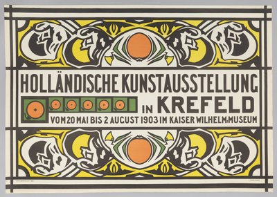 Hollandsk kunstudstilling i Krefeld af Johan Thorn Prikker