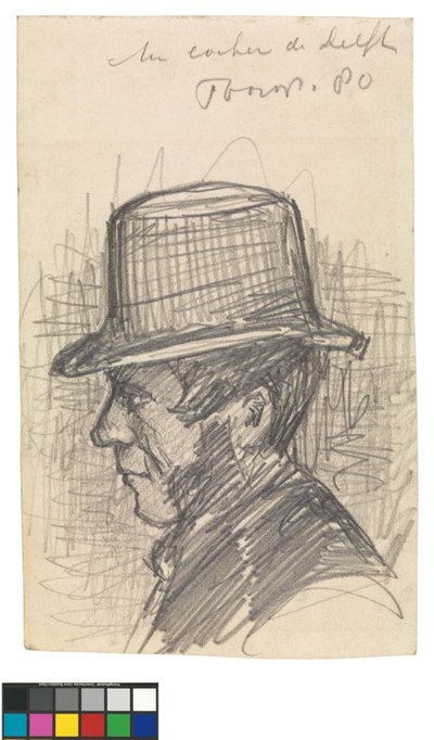 En kusk i Delft af Jan Toorop