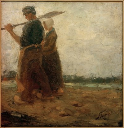 På vej hjem af Jan Toorop