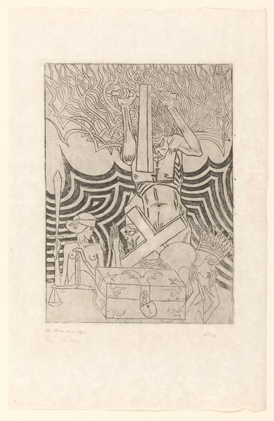 De Anarchie (original titel på objekt) De Anarchist (original titel) af Jan Toorop