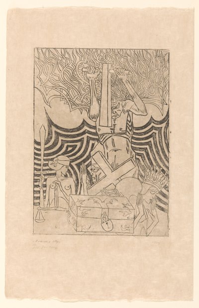 De Anarchie (original titel på objekt) De Anarchist (original titel) af Jan Toorop