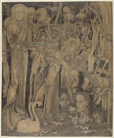 Tab af tro Geloofsinzinking af Jan Toorop