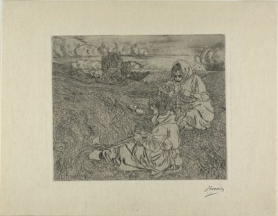 The Net Menders af Jan Toorop