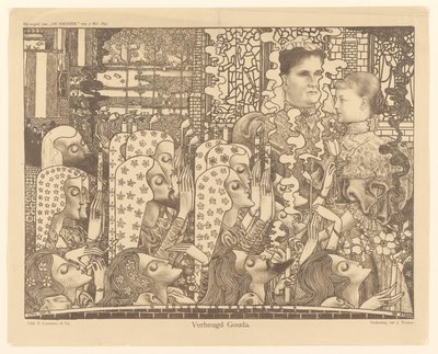 Delighted Gouda (original titel på objektet) af Jan Toorop