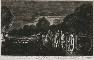 De fire elementer, ild (Ignis), ca. 1614-1622 (radering) af Jan Van de II Velde