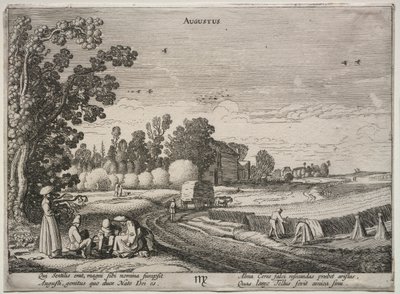De tolv måneder: august. af Jan Van de Velde