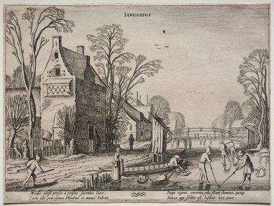 De tolv måneder: januar. af Jan Van de Velde