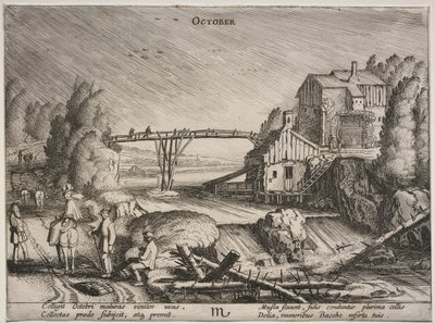 De tolv måneder: oktober. af Jan Van de Velde