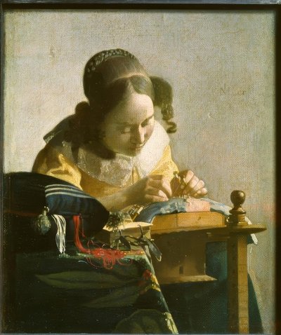 Kniplinger af Jan Vermeer van Delft