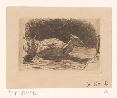 To geder af Jan Veth (signed by artist)
