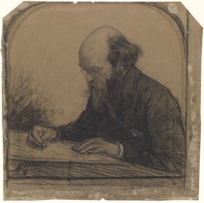 Portræt af Petrus Josephus Hubertus Cuypers af Jan Veth