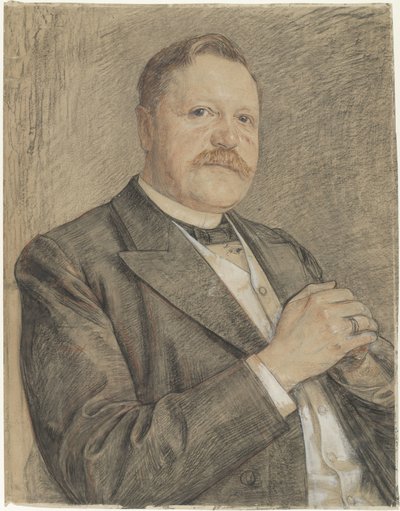 Portret van R.P.J. Tutein Nolthenius af Jan Veth