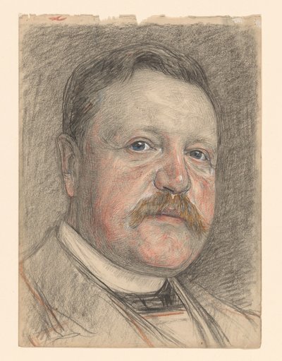 Portret van R.P.J. Tutein Nolthenius af Jan Veth