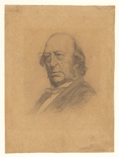 Portræt af prof. dr. Jan van Geuns af Jan Veth