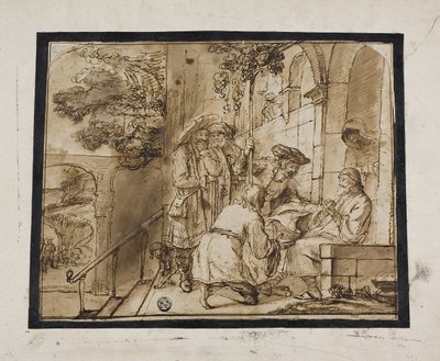 Josefs brødre viser sin frakke til Jakob, 1640