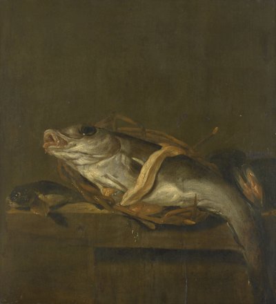 Stilleben med kuller og knurhane af Jan Vonck