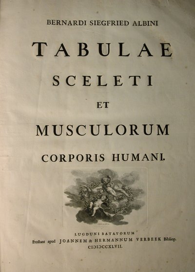 Albinus I, titelblad, fra 