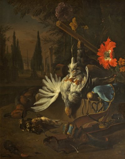Stilleben, sandsynligvis 1691 (olie på lærred) af Jan Baptist Weenix