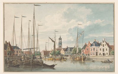 Ansigt på De Lemmer af Jan Weissenbruch
