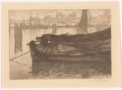 Scheveningen Havn af Jan Willem Nortier (signed by artist)