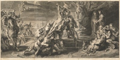 Korsets Højde af Jan Witdoeck after Sir Peter Paul Rubens