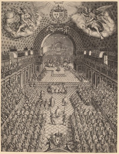 Staterne General for Frankrig (Les States Genéraux de France) af Jan Ziarnko