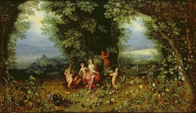Allegori af jorden af Jan and Balen, Hendrik van Brueghel